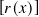 [𝑟(𝑥)]