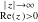 |𝑧|→ ∞
Re(𝑧)>0