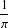 1
𝜋