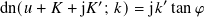             ′       ′
dn(𝑢+ 𝐾 + j𝐾 ; 𝑘)= j𝑘 tan𝜑