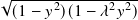 √----------------
 (1 − 𝑦2)(1 − 𝜆2𝑦2)