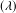 (𝜆)