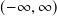 (− ∞,∞)