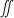 ∬